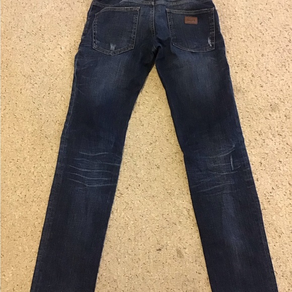 DOLCE & GABBANA SZ 44 JEANS DISTRESSED ITALY US 8 - Picture 2 of 2